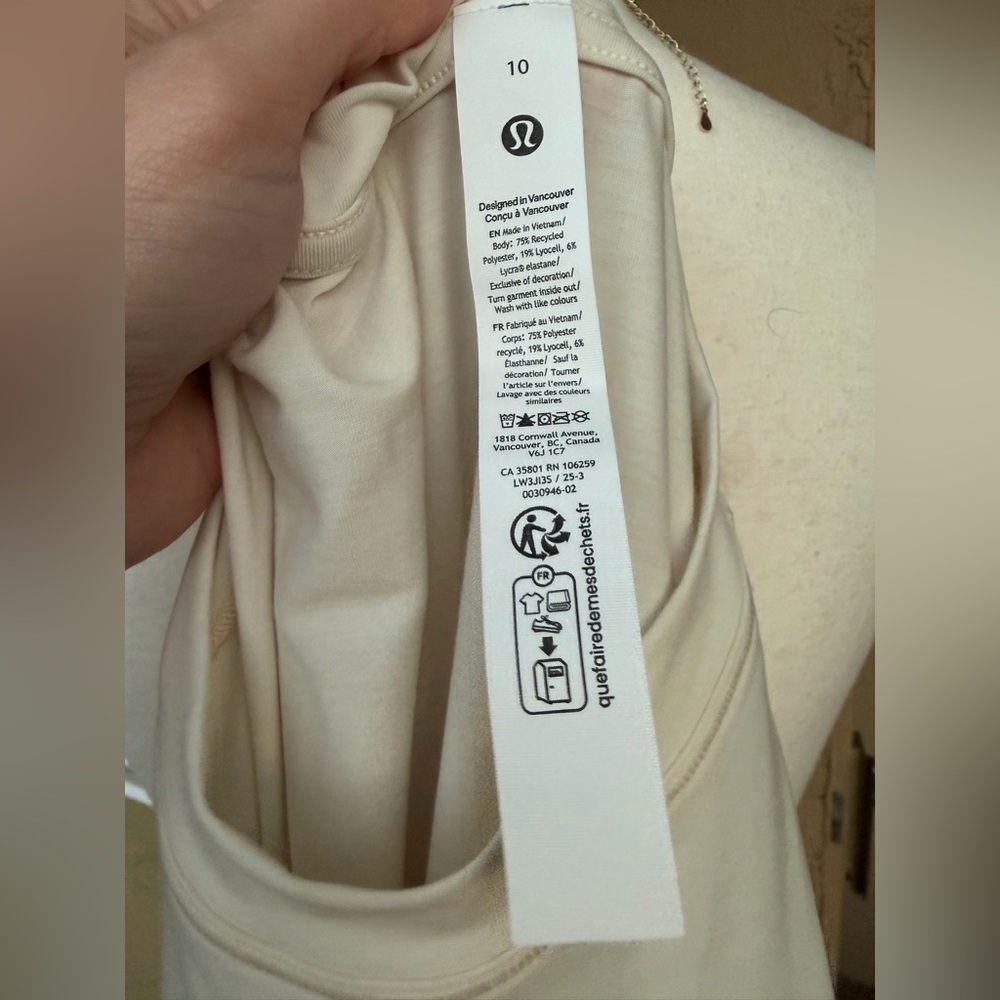 lululemon athletica White Tee with Positive Message - Picture 9 of 9
